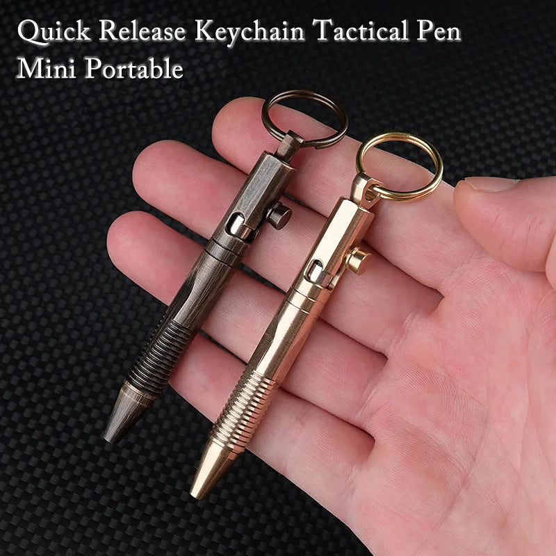 Creative Mini Brass Self-Defense Tactical Pen