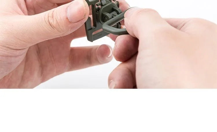3Pcs Tactical 360 Rotation D-Ring Clips