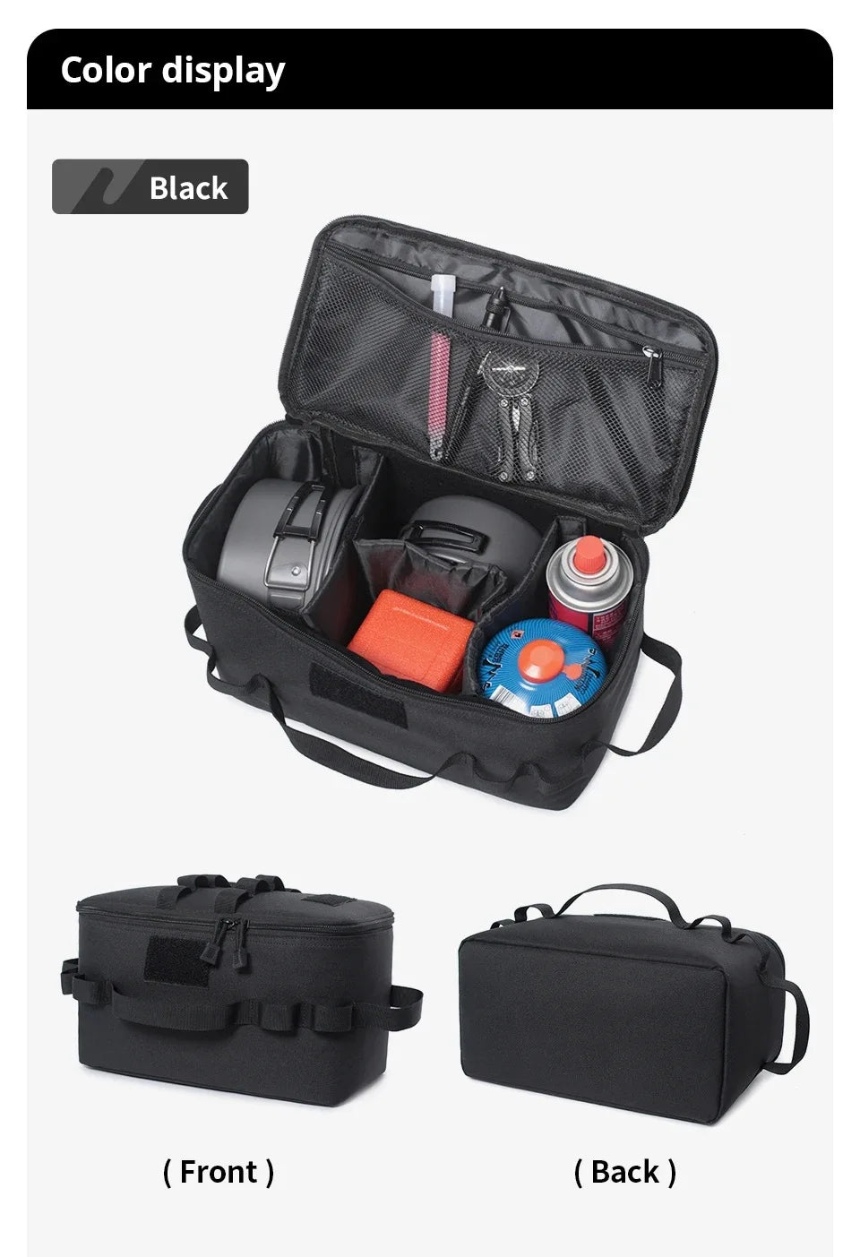 Outdoor Camping Gas Tank Storage Bag