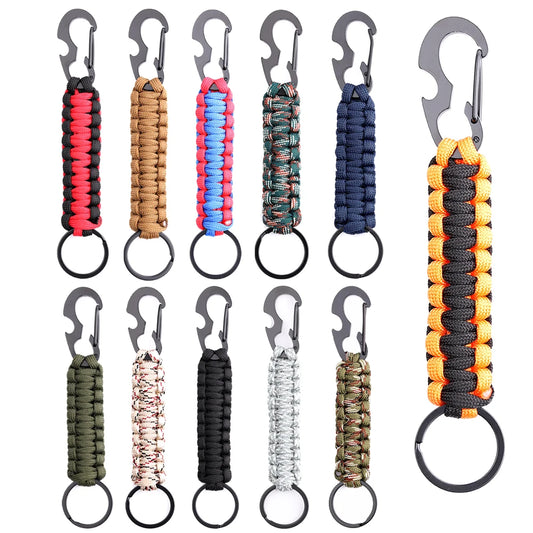 Outdoor Paracord Keychain