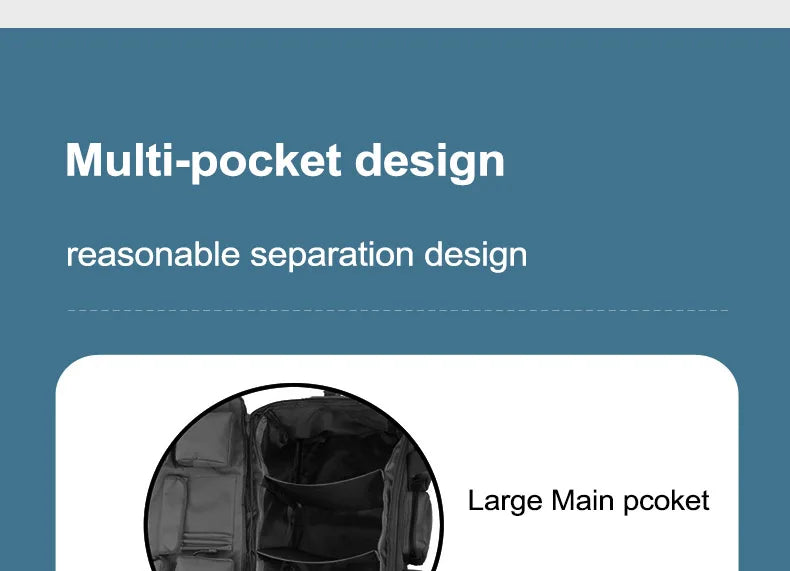 55L Luggage Duffel Bag Camping Backpack Tactical Large Bags