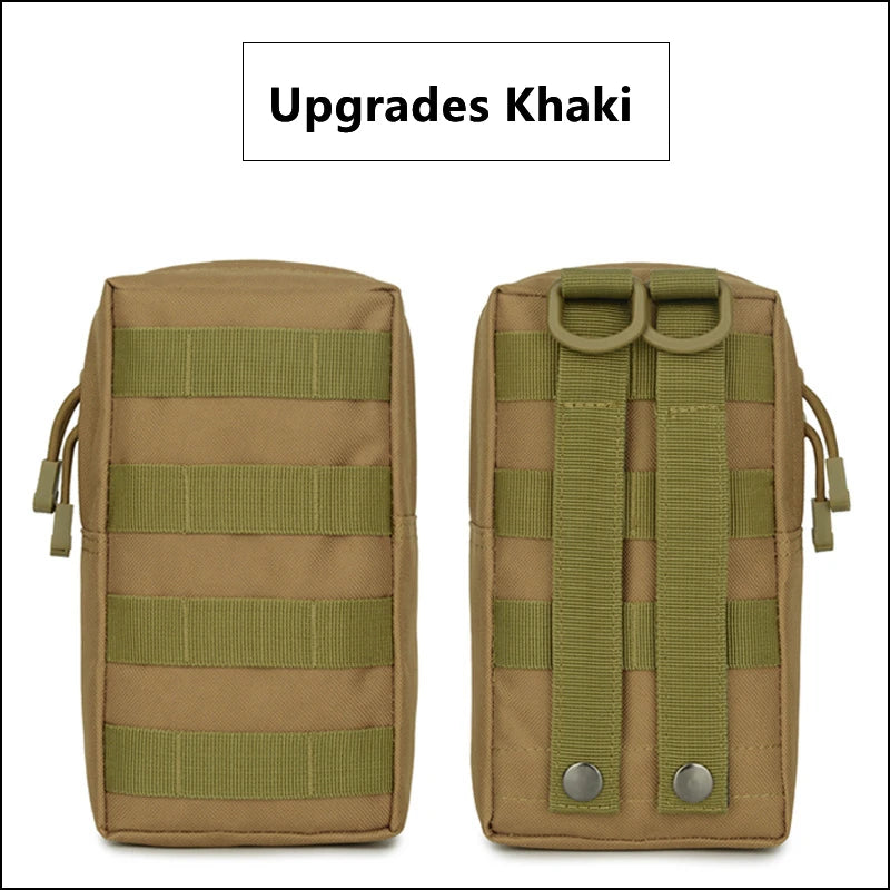 600D Oxford Molle Pouches Tactical EDC Waist Bag