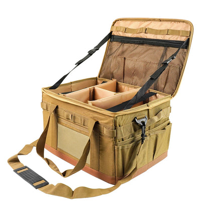 Large Zipper Camping Bag Anti-crash Stove Cookware Carrying Bag