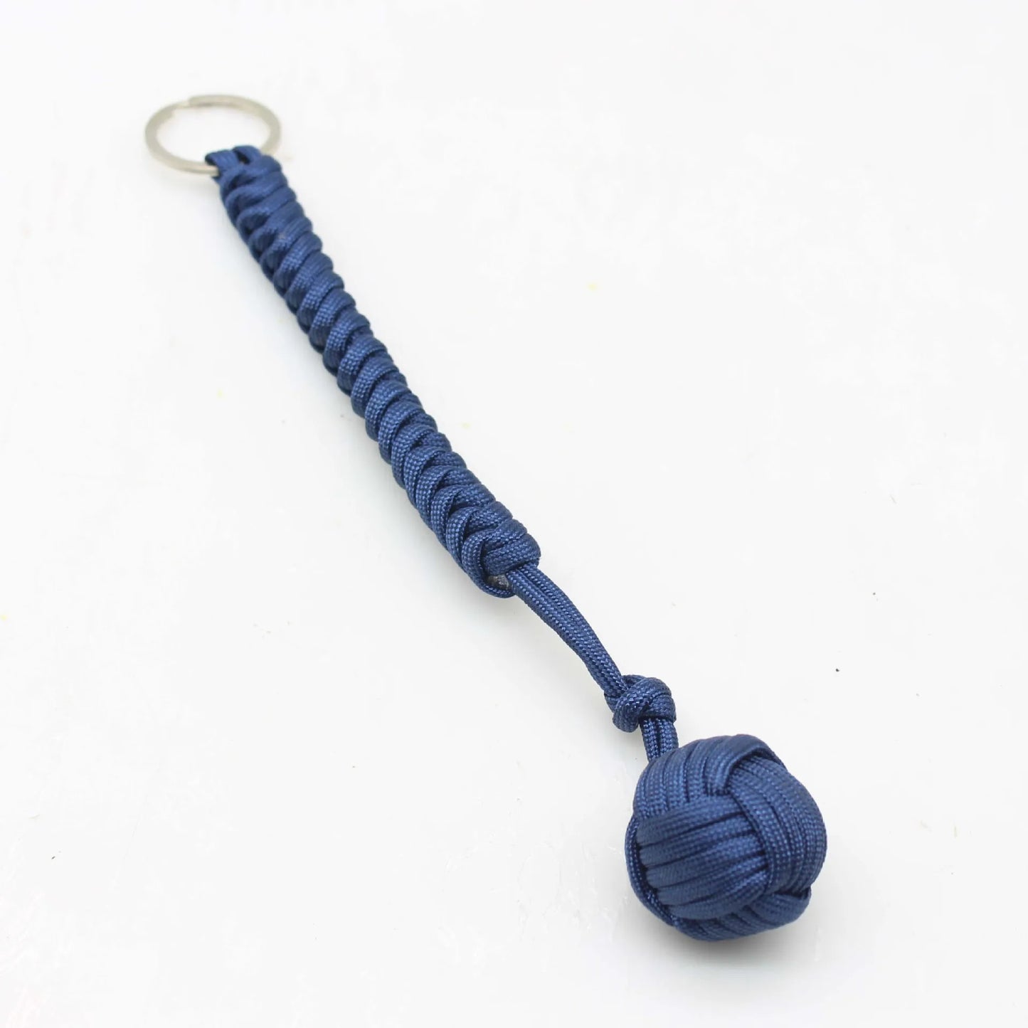 Paracord Keychain Self Defense Monkey Fist Steel Ball