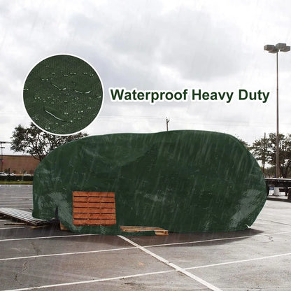 Large Tarpaulin Waterproof Heavy Duty Tarp Rain Cover