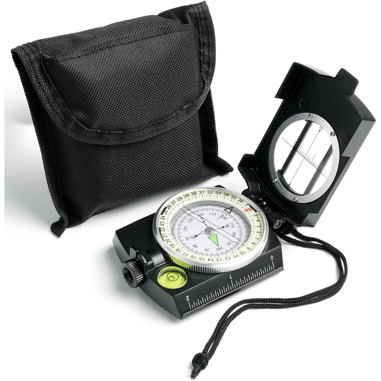 Tactical Survival Military Compass with Lanyard