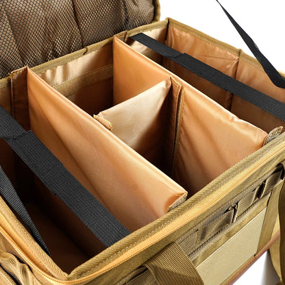 Large Zipper Camping Bag Anti-crash Stove Cookware Carrying Bag
