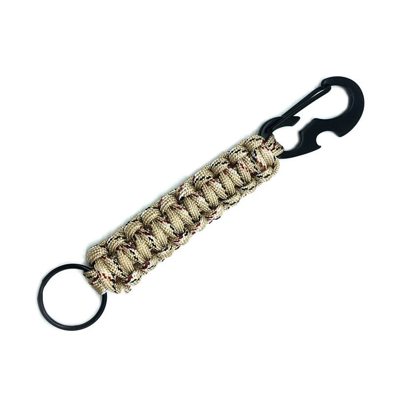 Outdoor Paracord Keychain