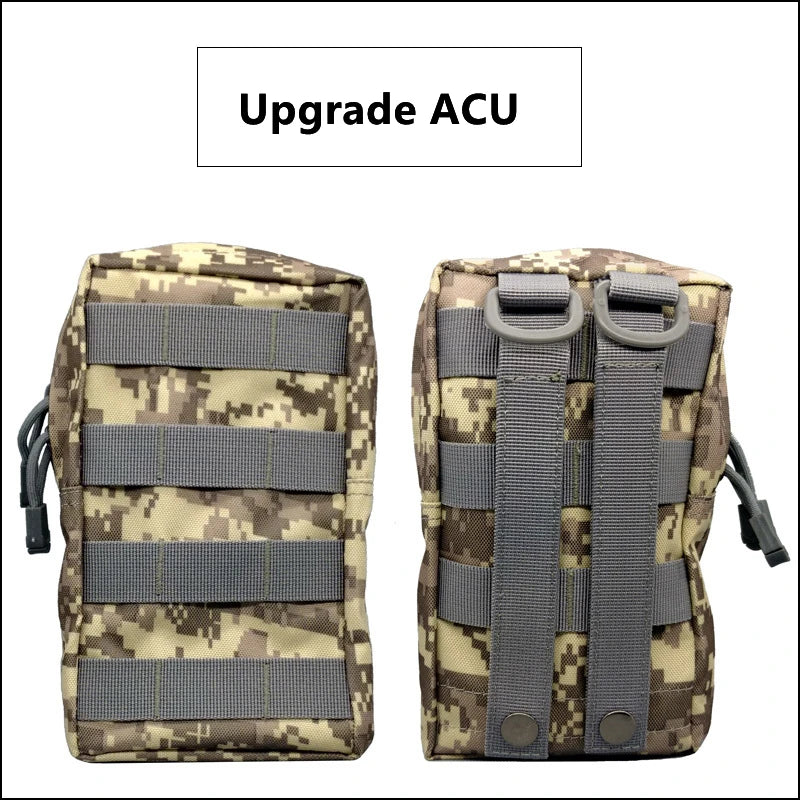 600D Oxford Molle Pouches Tactical EDC Waist Bag