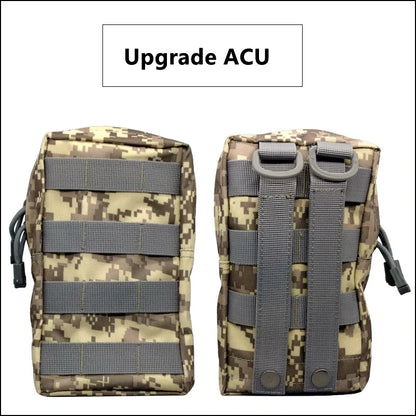 600D Oxford Molle Pouches Tactical EDC Waist Bag