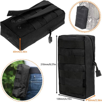 600D Oxford Molle Pouches Tactical EDC Waist Bag