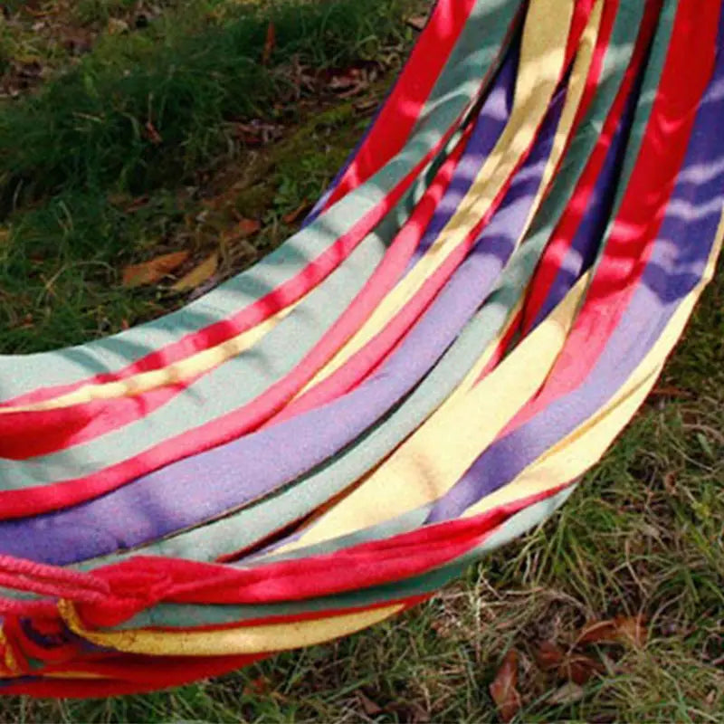 Single Wide Thick Canvas Hammock