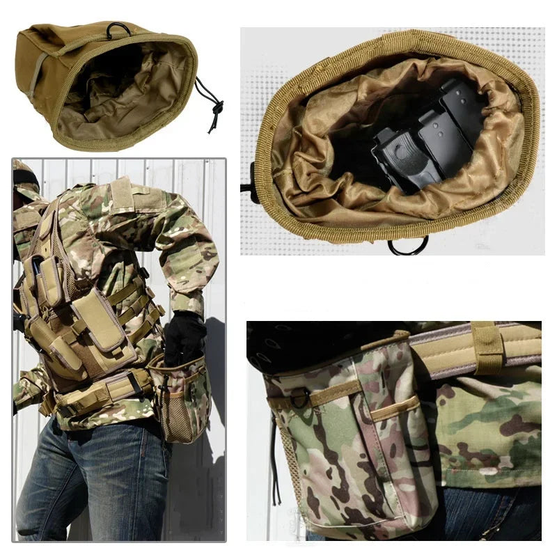 Molle Magazine Dump Drop Pouch